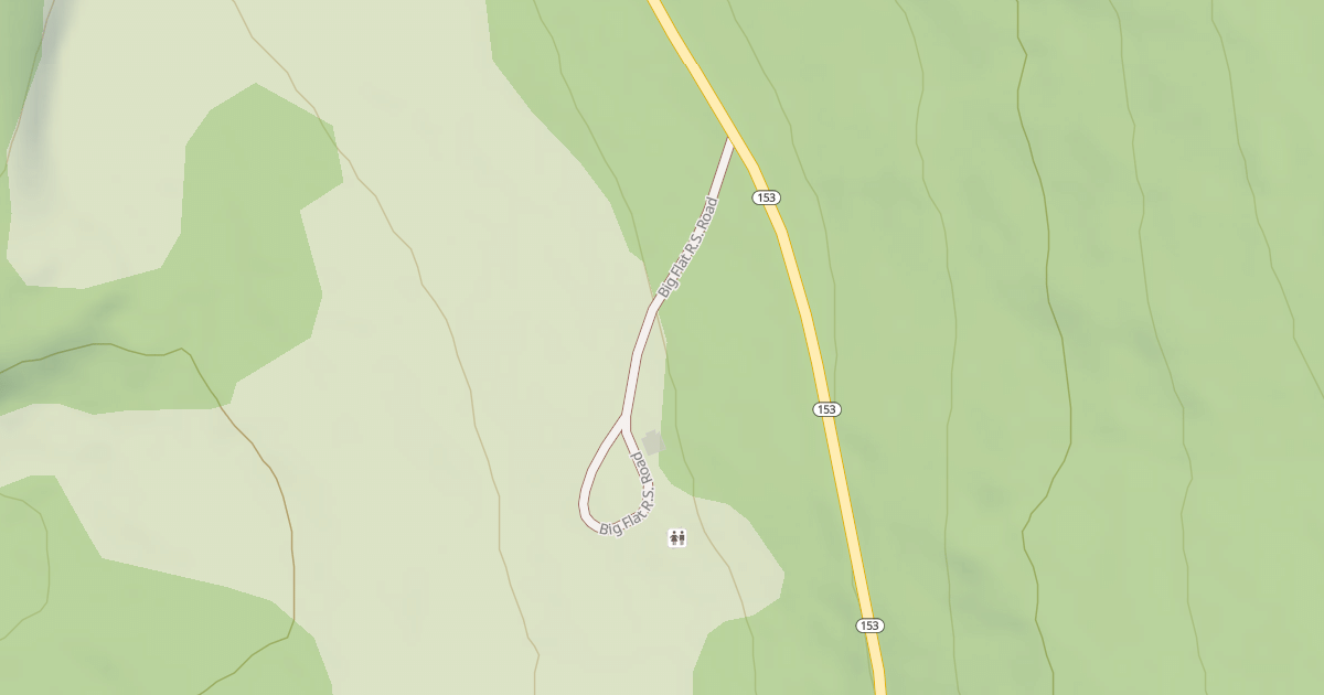 Map preview of BIG FLAT R.S.