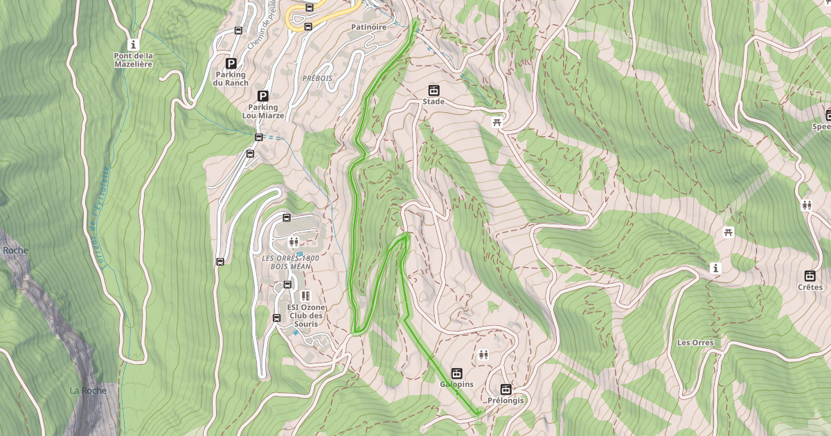Map preview of Marmottes