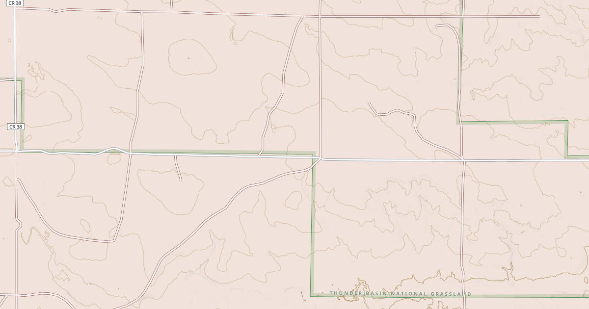 Map preview of EAST BILL/COW CREEK ROAD