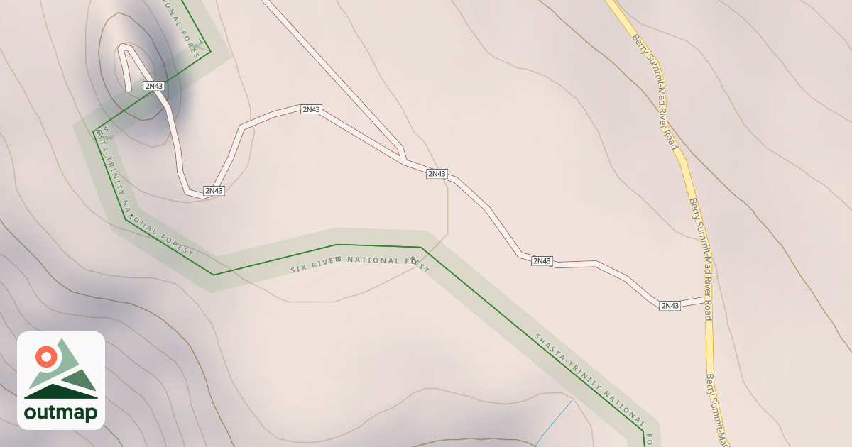 Map of COLD SPRINGS LO