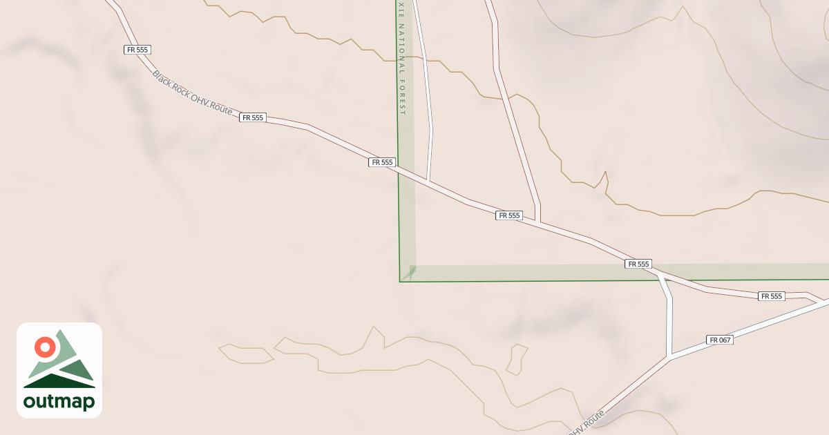 Map of Black Rock