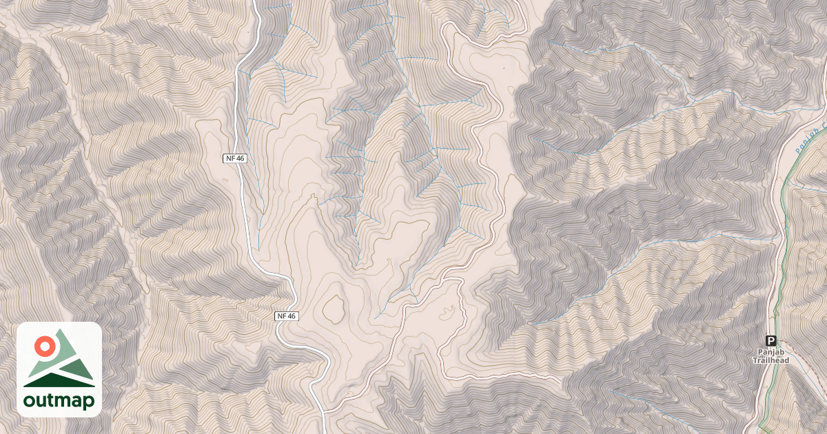 Map of TALLOW FLAT ROAD