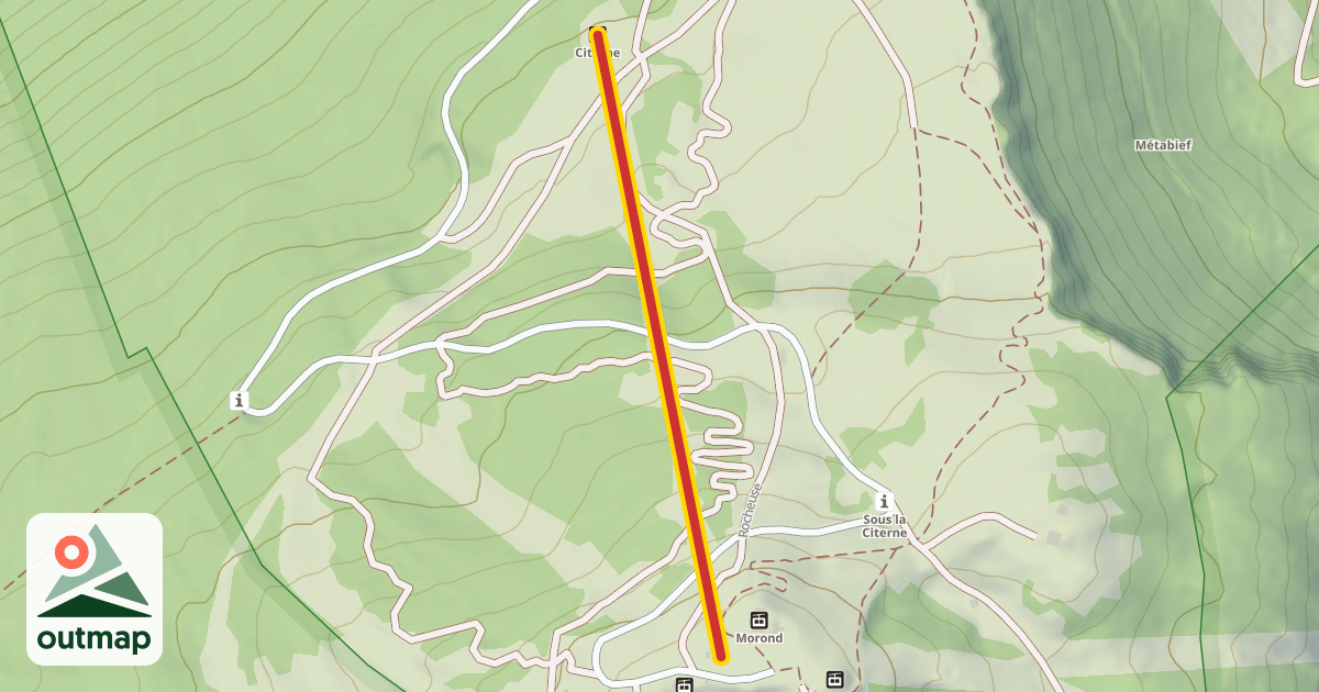 Map of Citerne