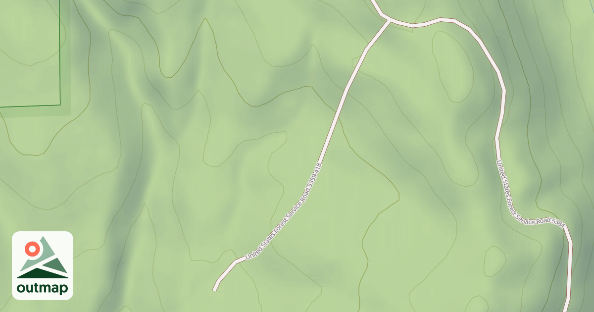 Map of USFS National Forest System Roads {0255C415-2EAC-43C0-96C3-73823FA5F382}