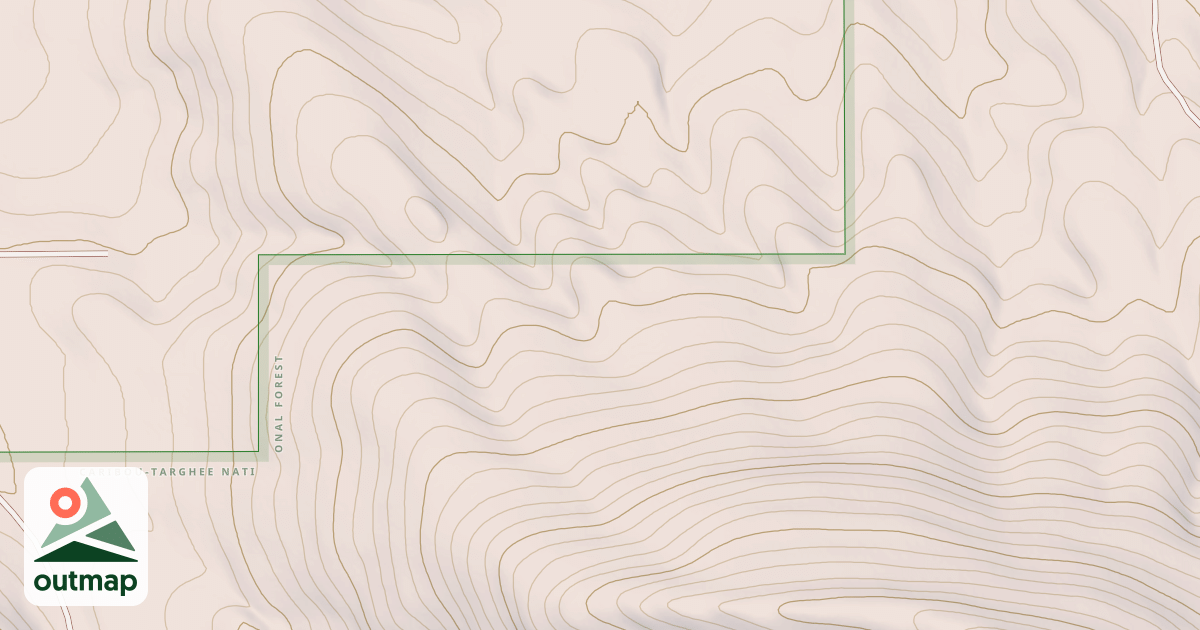 Map of LANES - LANDER CREEK