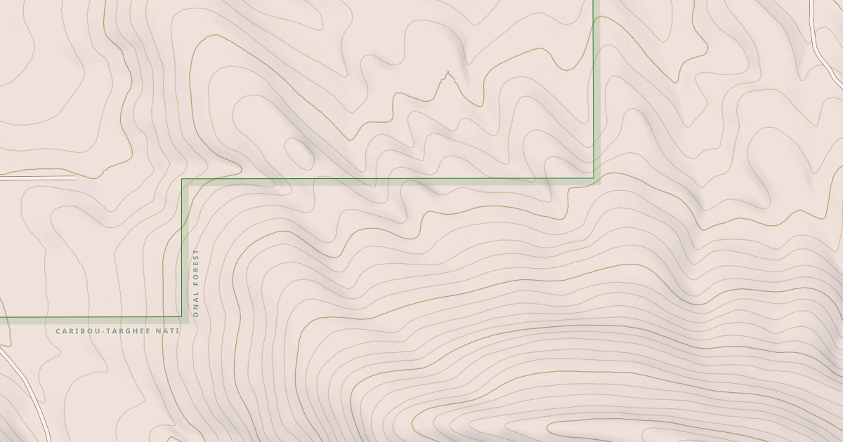 Map preview of LANES - LANDER CREEK