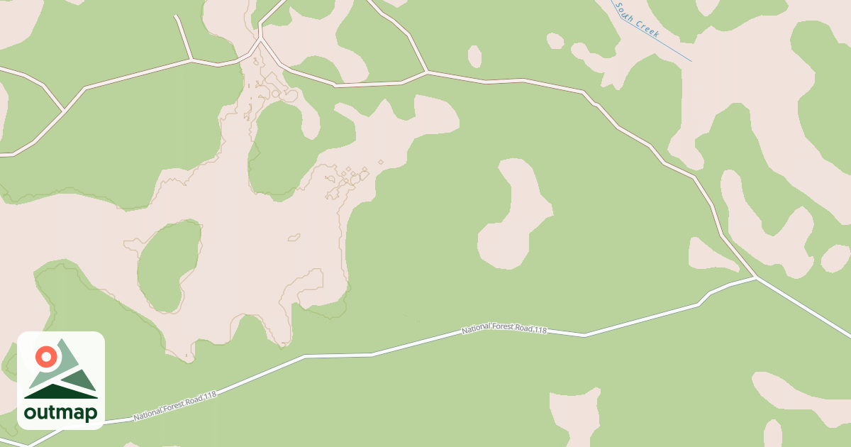 Map of USFS Motor Vehicle Use Map Roads {165A7781-E3D9-4093-81CB-5097B5808673}