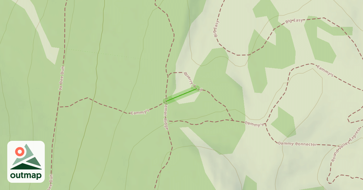 Map of Cammy's Nordic Trail