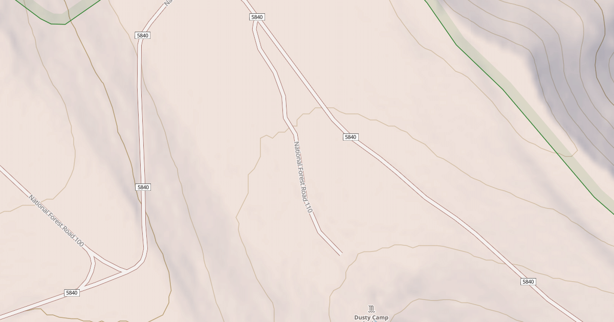 Map preview of USFS Motor Vehicle Use Map Roads {8C8200F6-7896-461B-9F2C-EF85DA6188A5}