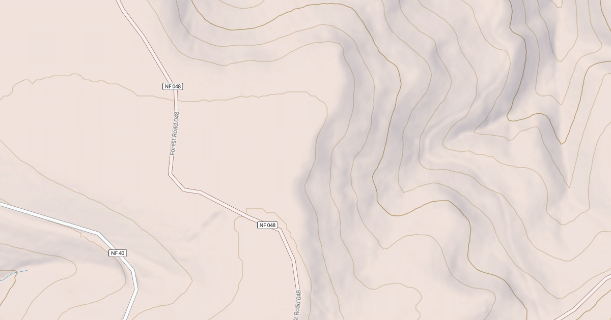 Map preview of USFS Motor Vehicle Use Map Trails 16877