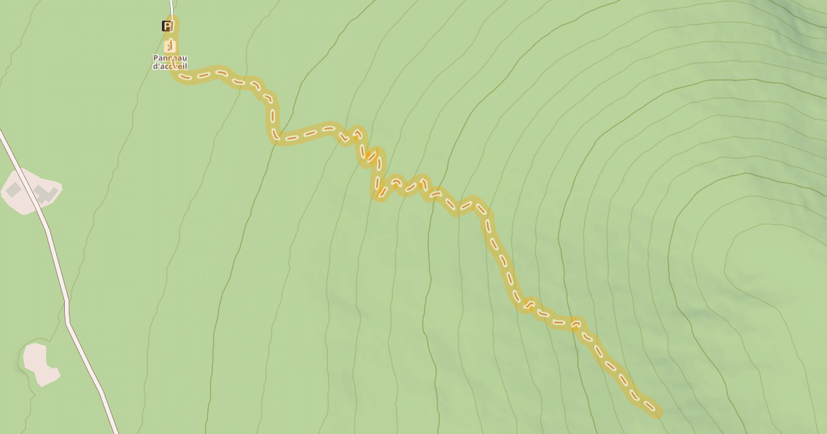 Map preview of Accès