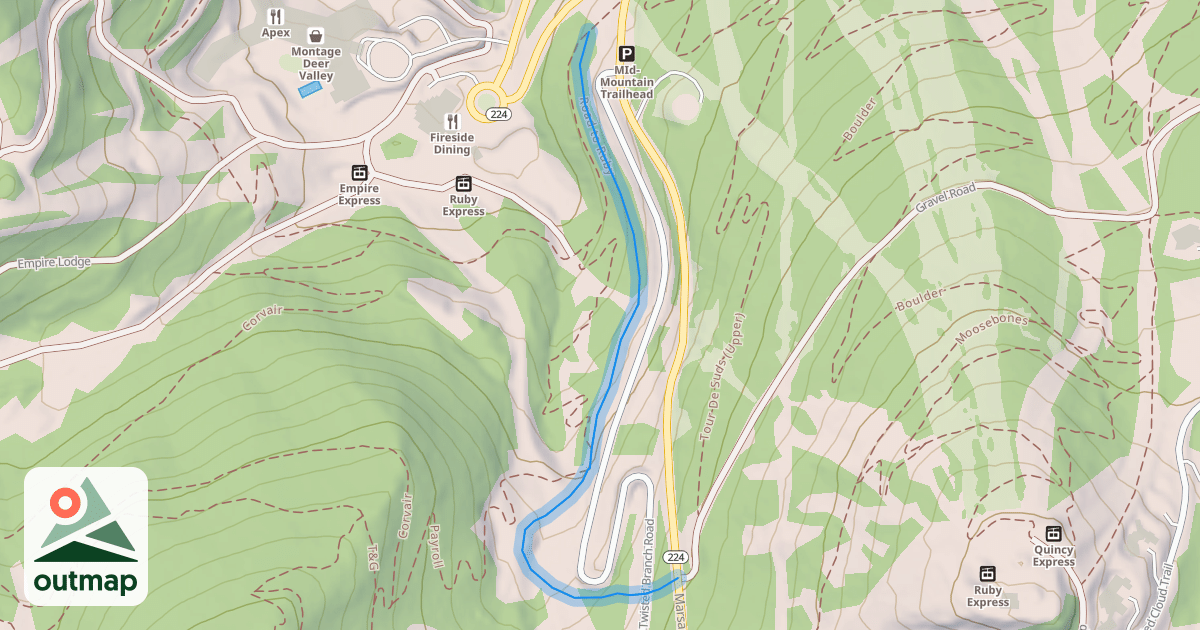 Map of Road to Ruby