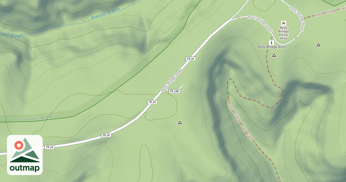 Map of ROCKBRIDGE PARK