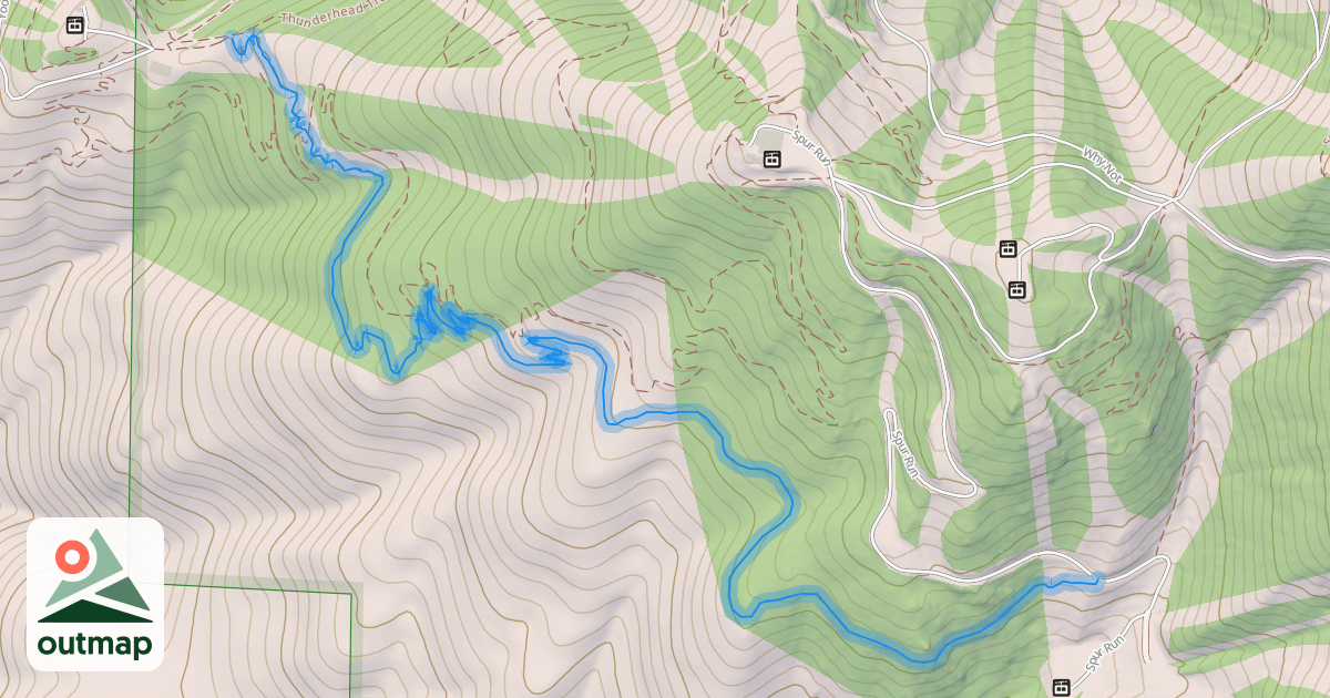 Map of Valley View Trail