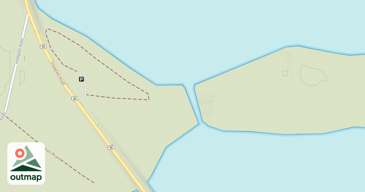 Map of Shawnee State Park Trails