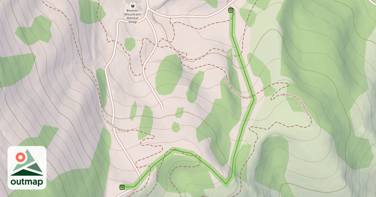Map of Cotton Tail