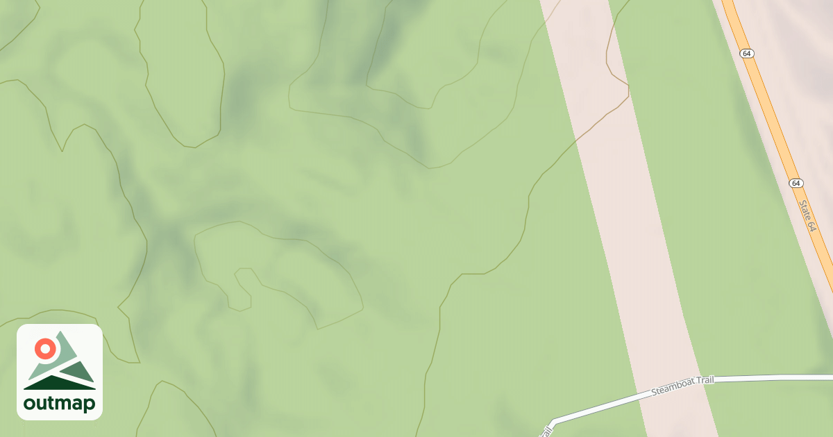 Map of Martineau Recreational Trails