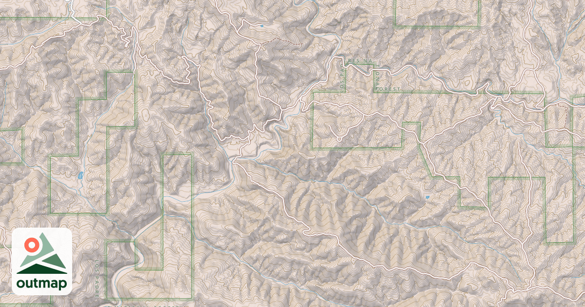 Map of USFS Motor Vehicle Use Map Trails 6793
