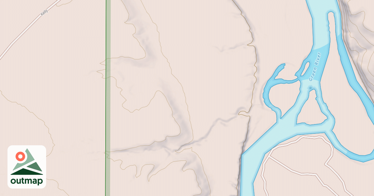 Map of CORDWOOD BOTTOM