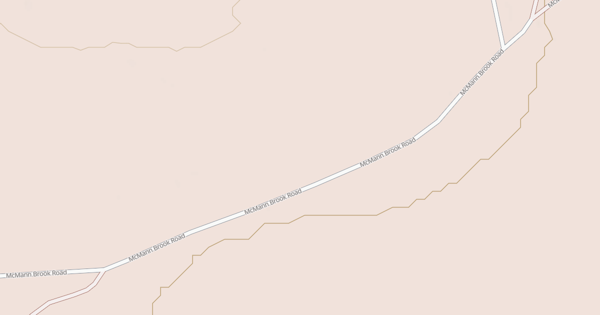 Map preview of Mcmann Rd