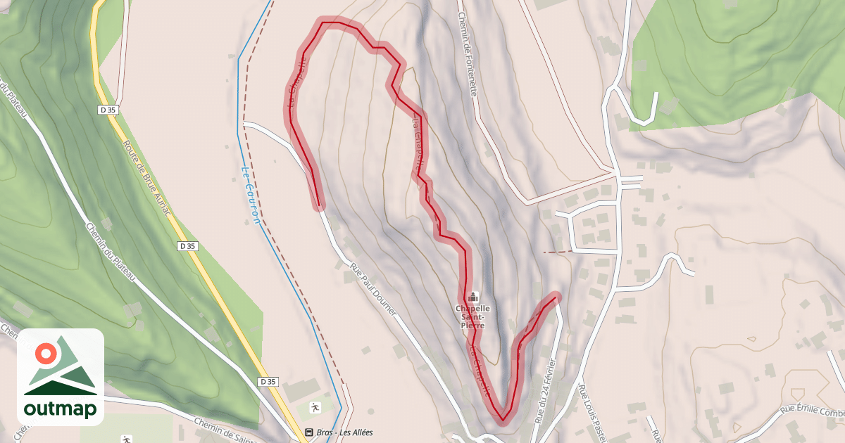 Map of La Chapelle