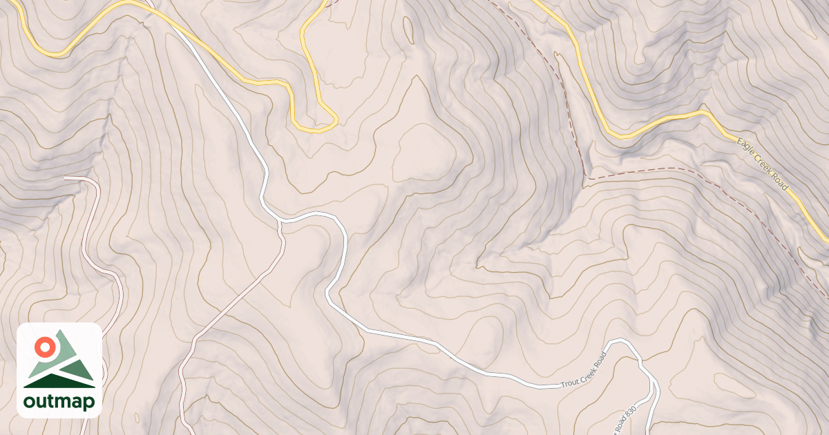 Map of S550F TROUT CR