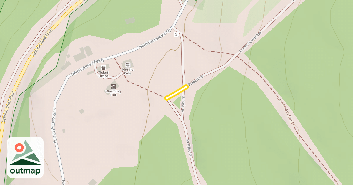 Map of Lower Powerline