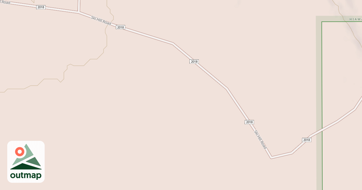 Map of SKI HILL