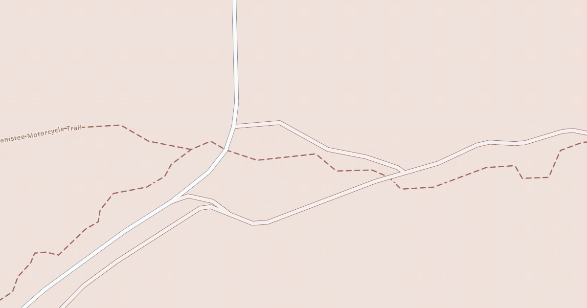 Map preview of Little Manistee Motorcycle Trail
