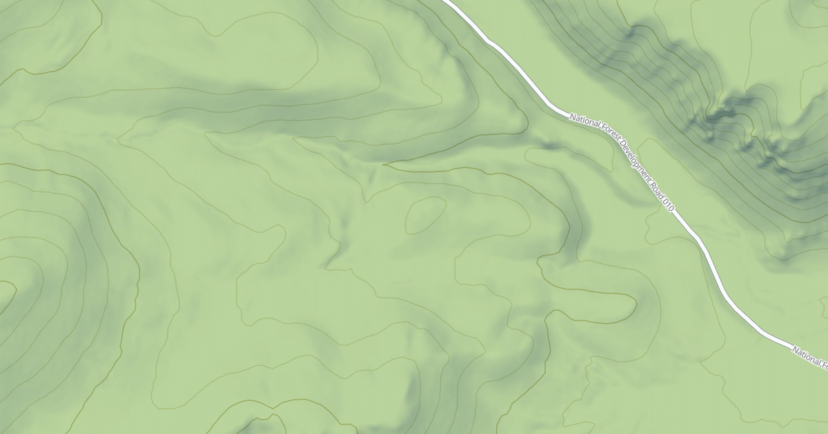 Map preview of LOWER BULL FRAME CANYON