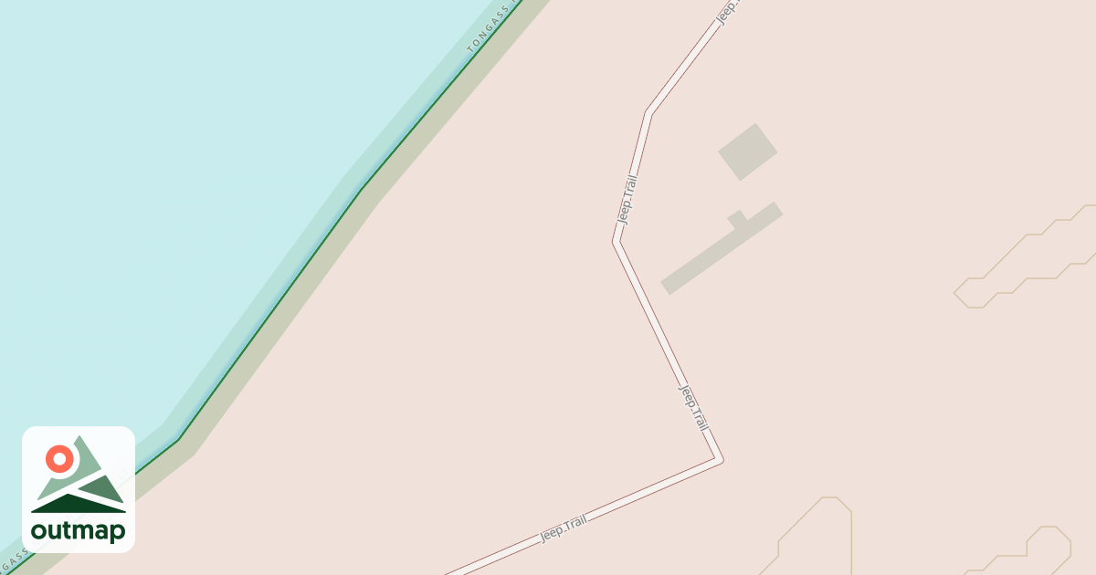Map of Takeout Alternate Trail