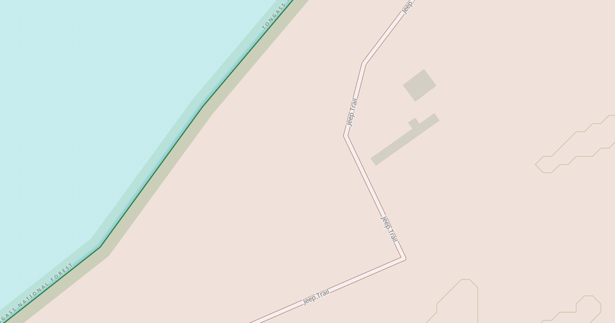Map preview of Takeout Alternate Trail