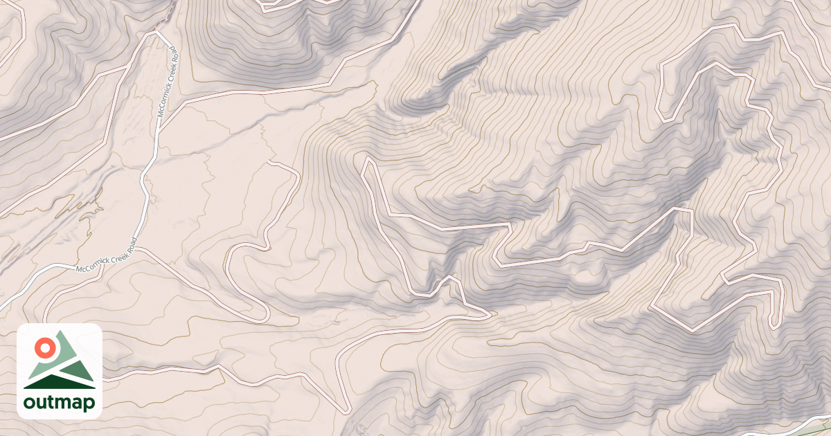 Map of FAVORITE GULCH