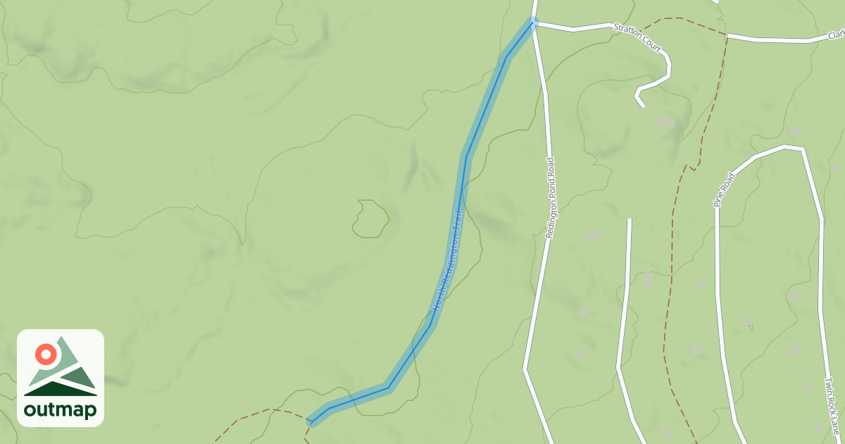 Map of North Reddington Trail