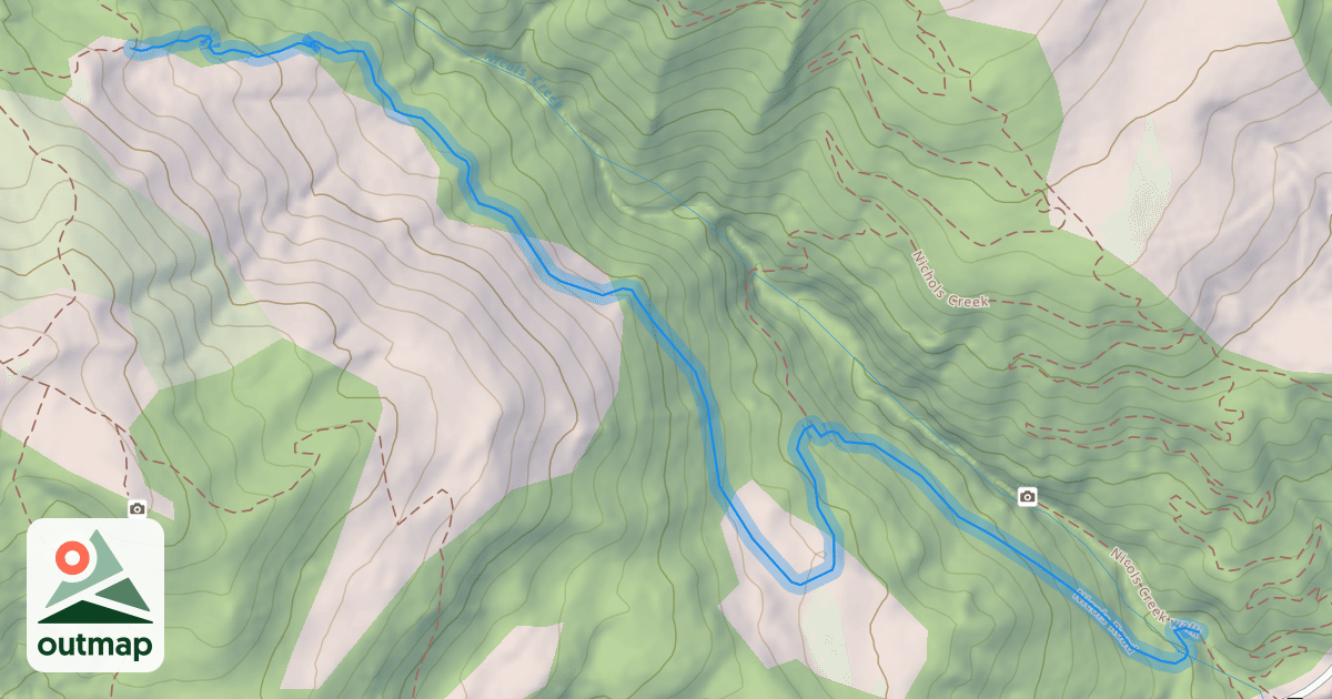 Map of Nicols Road