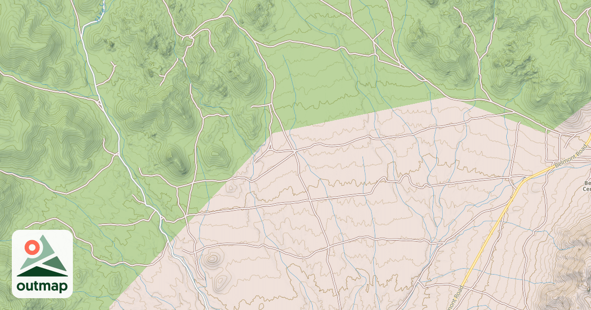 Map of MT PRISCILLA ROAD