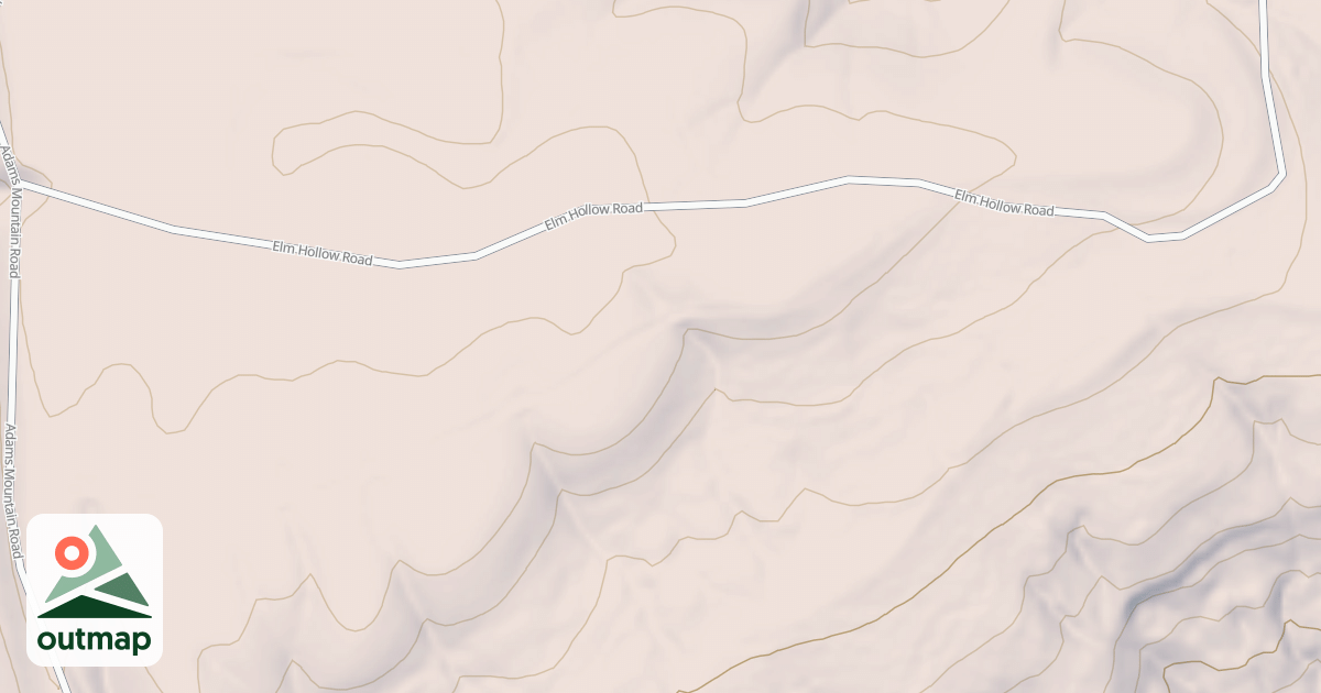 Map of ELM HOLLOW