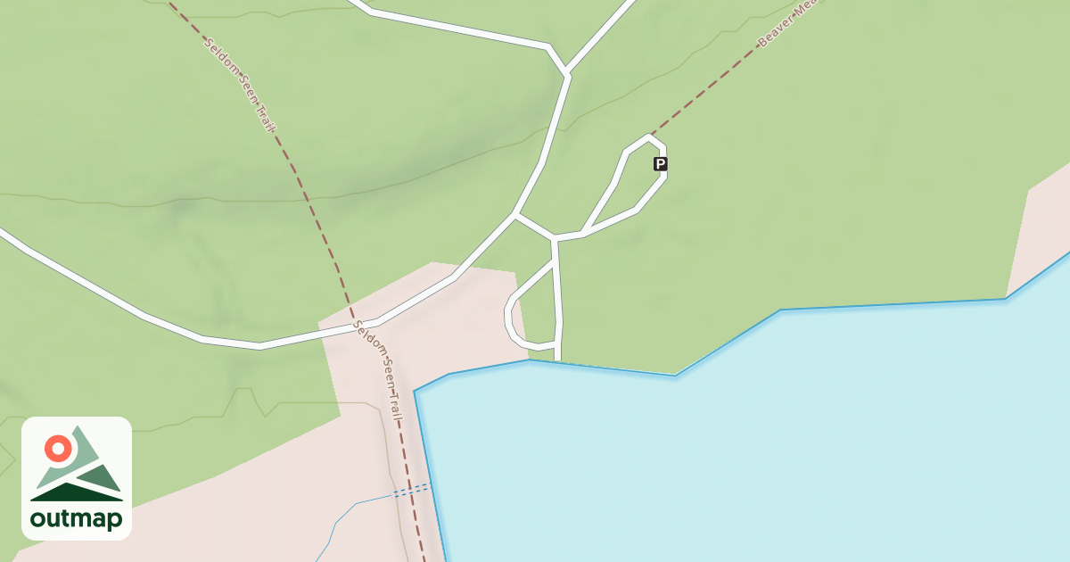 Map of BEAVER MEADOWS - F