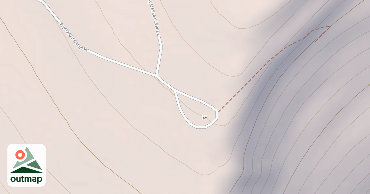 Map of BIG ICE CAVE CAMPGROUND