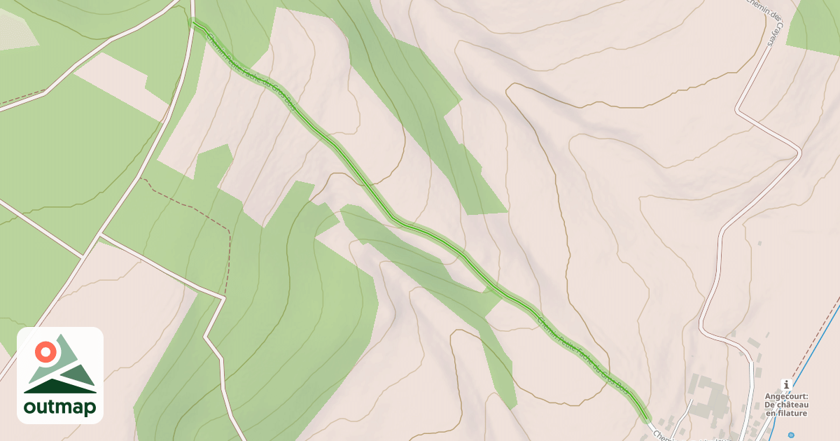 Map of Chemin Petite Fache du Gros Bois