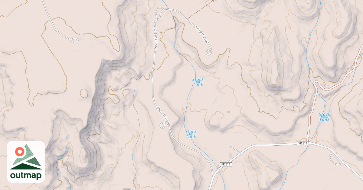 Map of 30-5 #1E