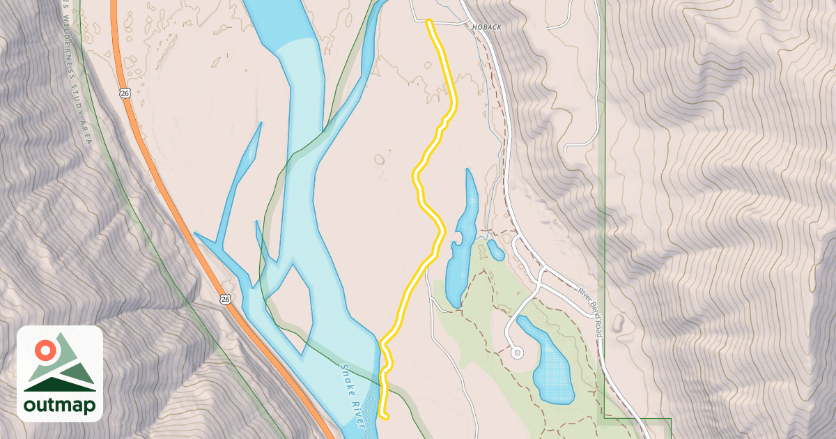 Map of Ranch Trail