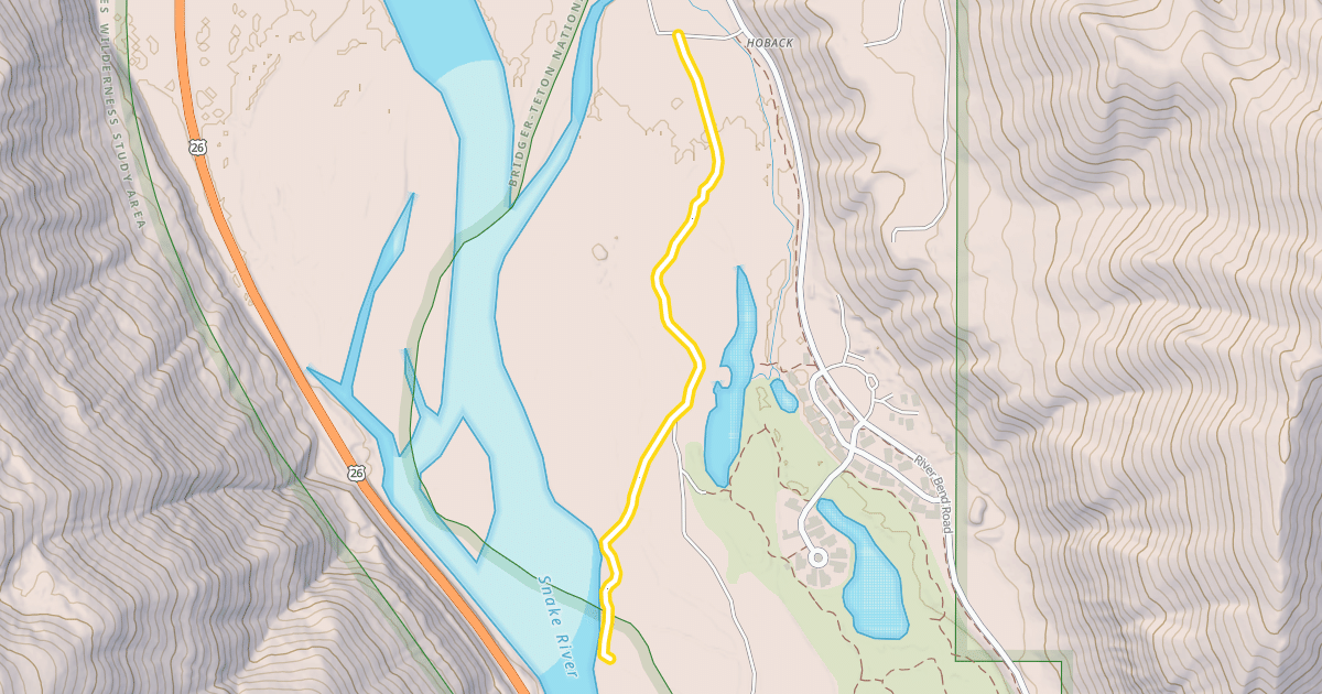 Map preview of Ranch Trail