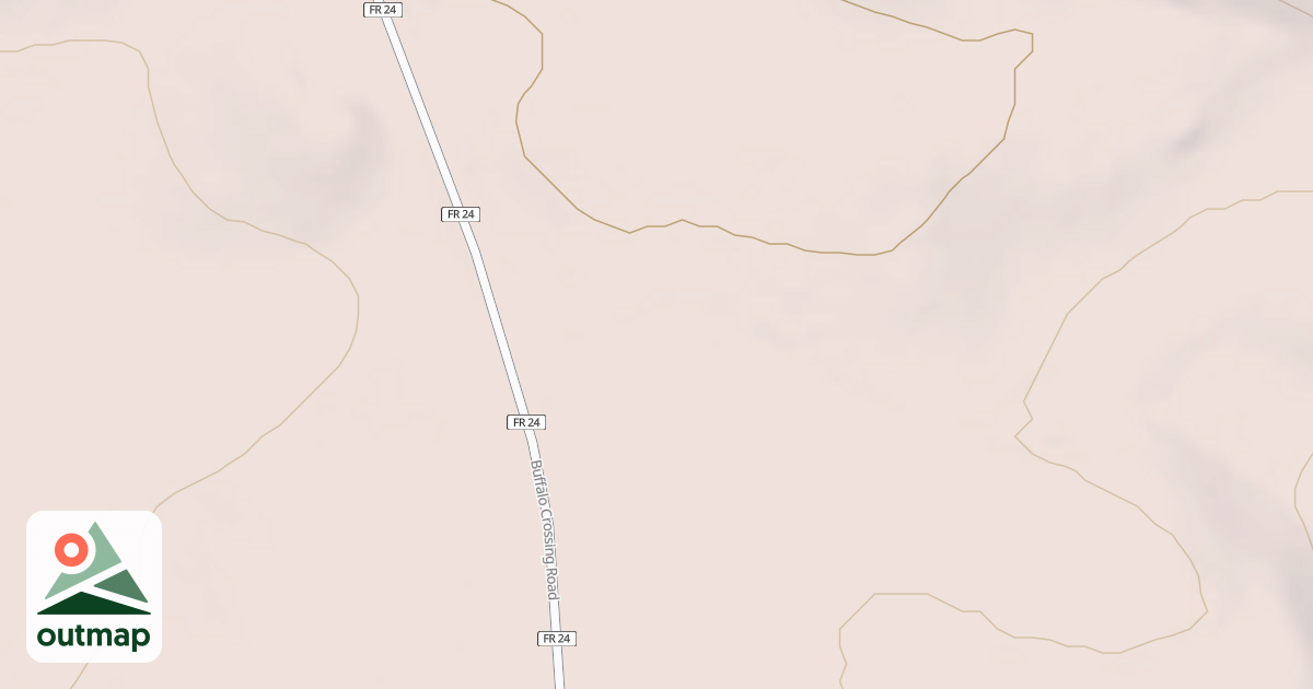 Map of USFS National Forest System Roads {2D6558AA-558E-453E-B34E-E5FBC8CCFE55}
