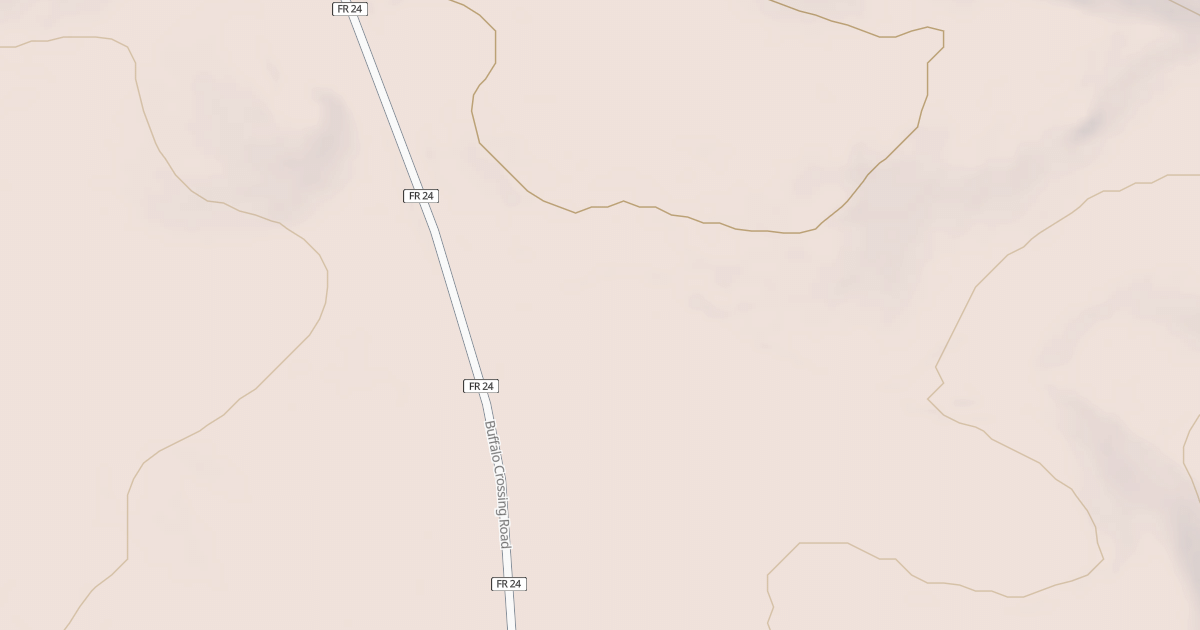Map preview of USFS National Forest System Roads {2D6558AA-558E-453E-B34E-E5FBC8CCFE55}