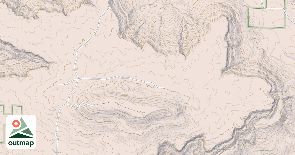 Map of HUCKLEBERRY MTN-BELL SPRINGS