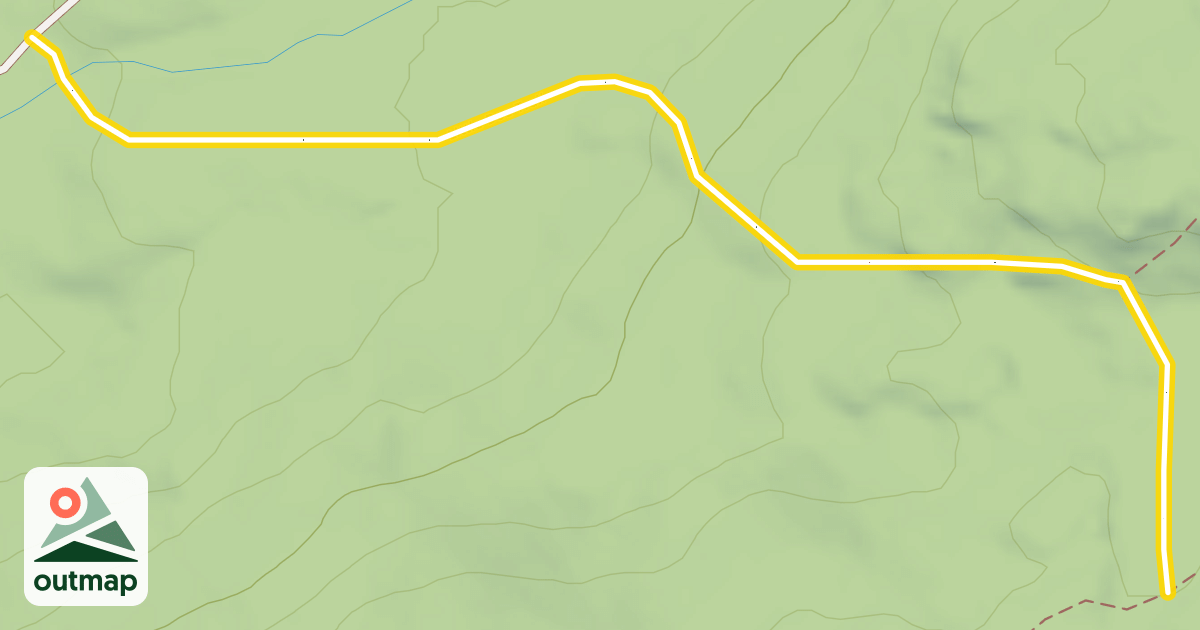 Map of Little Doe Trail