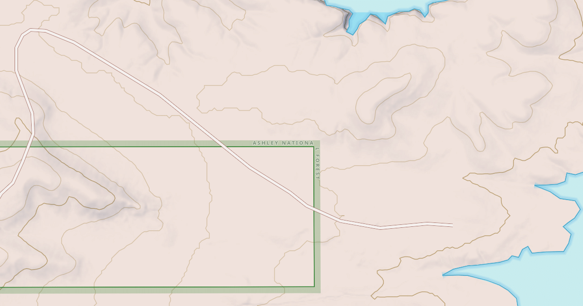 Map preview of NORTH CONFLUENCE DISPERSED B