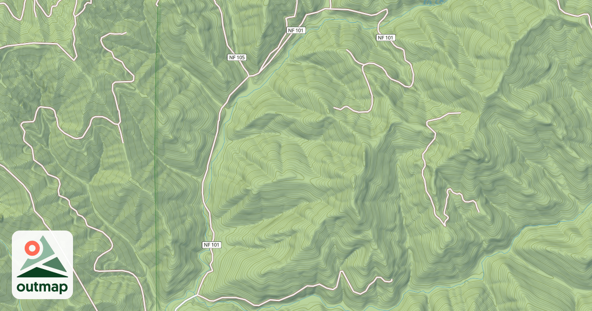 Map of ELK CREEK RD