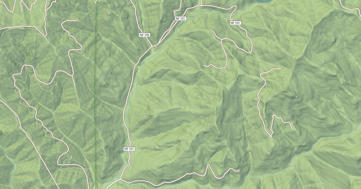 Map preview of ELK CREEK RD